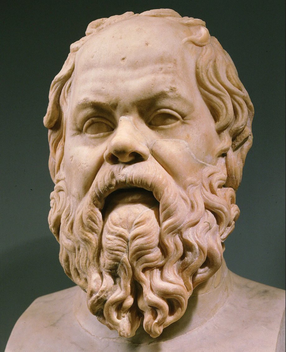 Marble bust of Socrates