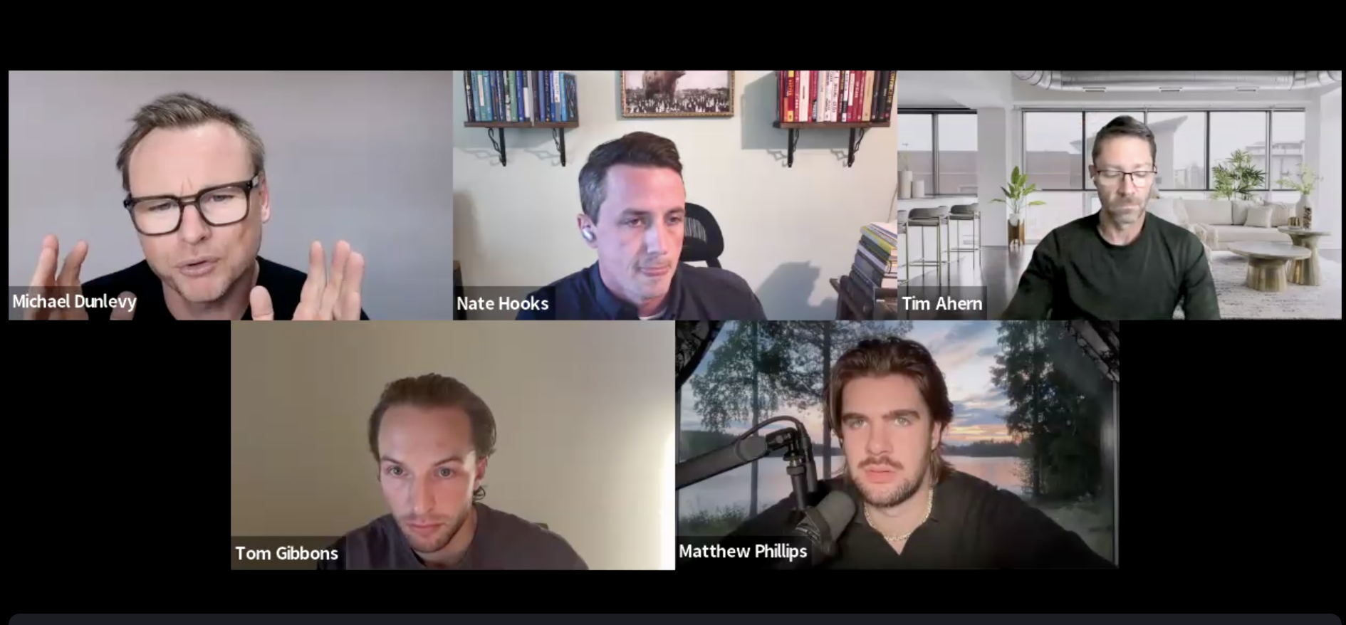 Michael Dunlevy on a live TSP coaching call with students